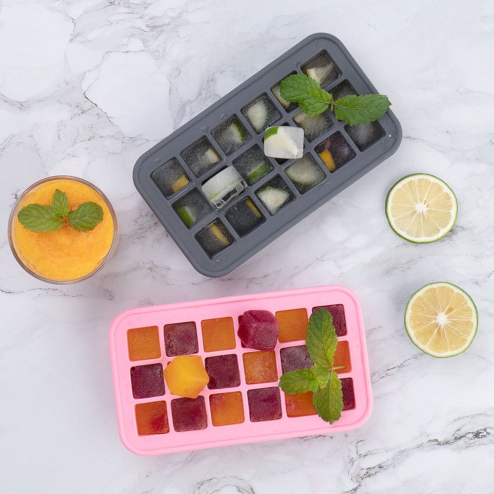 Silicone Ice Cube Tray, Ice Cube Mold For Chilled Drinks Silicone Ice Cube Tray, Ice Cube Mold For Chilled Drinks